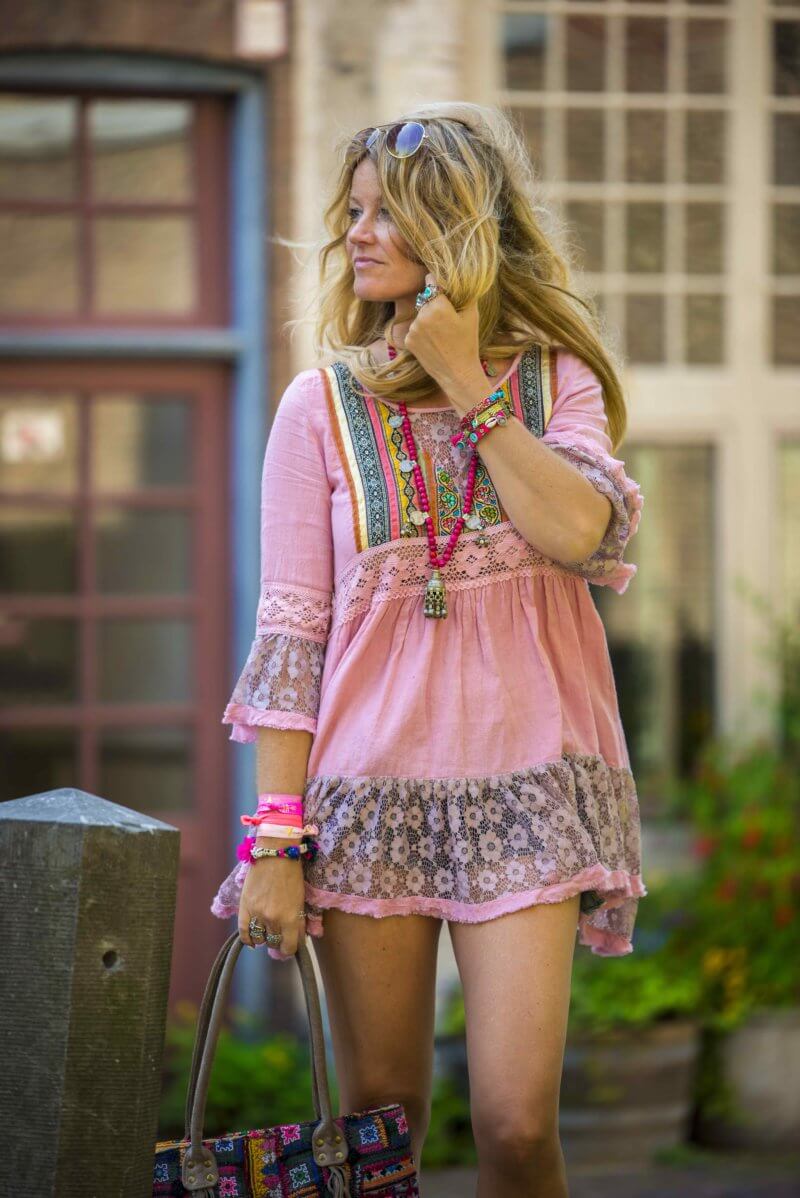 The Perfect Hippie Chic Style For A Hot Summer Day In The City